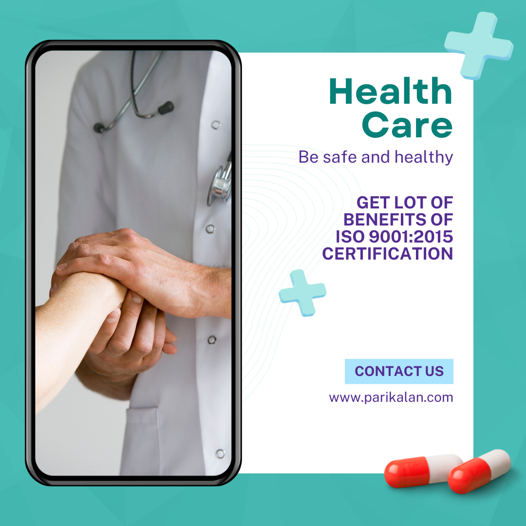 iso 9001 certification for healthcare