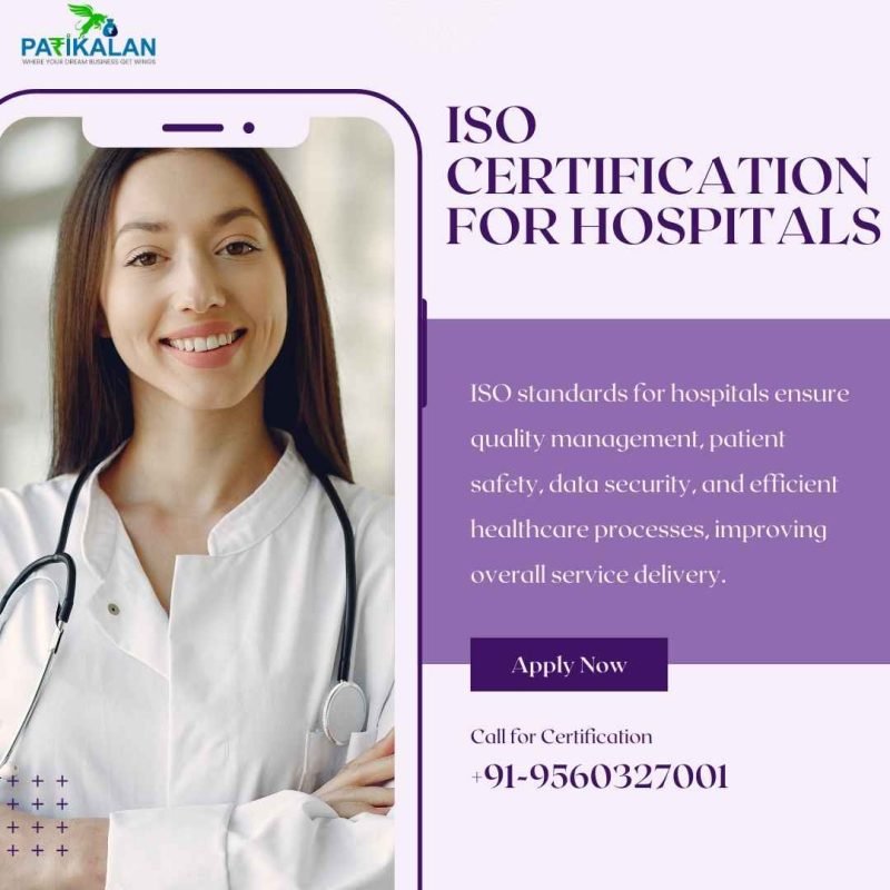 iso certification for Hospitals in India