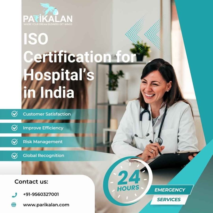 iso certification for Hospitals in India